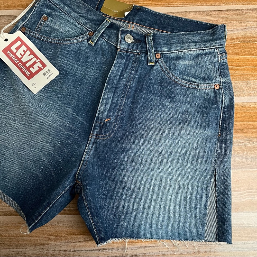 Levi’s Vintage Fit High Rise Denim Shorts